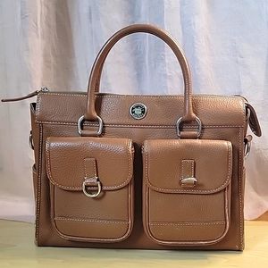 Dooney and Bourke Pebbled Leather Satchel